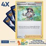 [4x PLAYSET] Adventurer's Discovery 224/264 Fusion Strike - Pokemon TCG Playable
