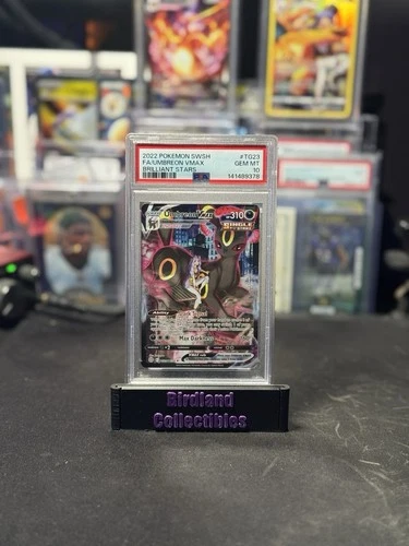 Umbreon VMAX TG23/TG30 Swsh09: Brilliant Stars Trainer Gallery Holo PSA GEM 10