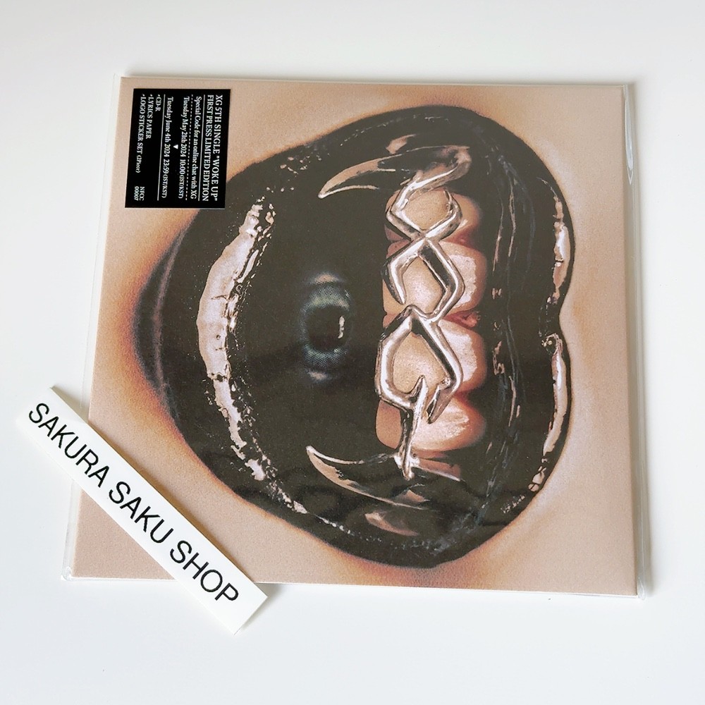 XG WOKE UP First Press Limited Edition CD First Press Limited