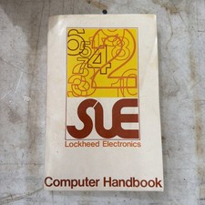 Lockheed Electronics Computer Handbook Vintage Tech Manual Rare