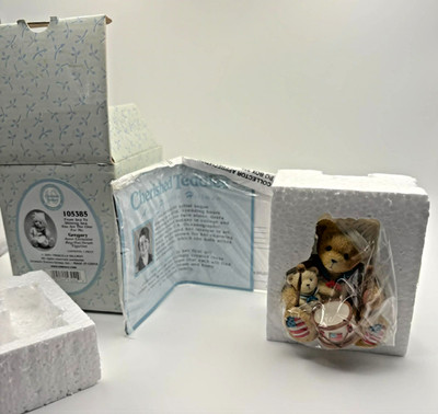 Vintage 2001 Cherished Teddies Avon  105385 GREGORY From Sea to Shining Sea MIB