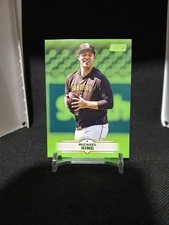 2025 Topps Stadium Club - Michael King - Lime Green Parallel #128