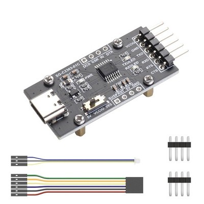 USB To UART Serial Converter Module PL2303 TypeC Adapter 3.3V/5V TTL