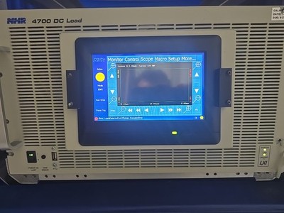 NH Research 4700-6-TP High Current Electronic DC Load TouchPanel 8kW 1200A 120V