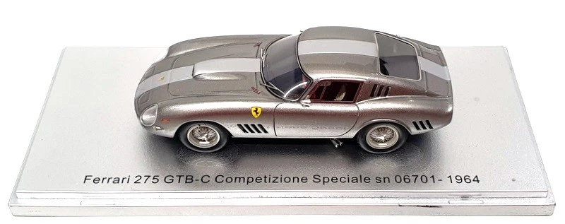 Kess 1/43 KE43056361 - Ferrari 275 GTB-C Comp Special sn 06701 1964 - Met Grey — 第 4/4 张图片