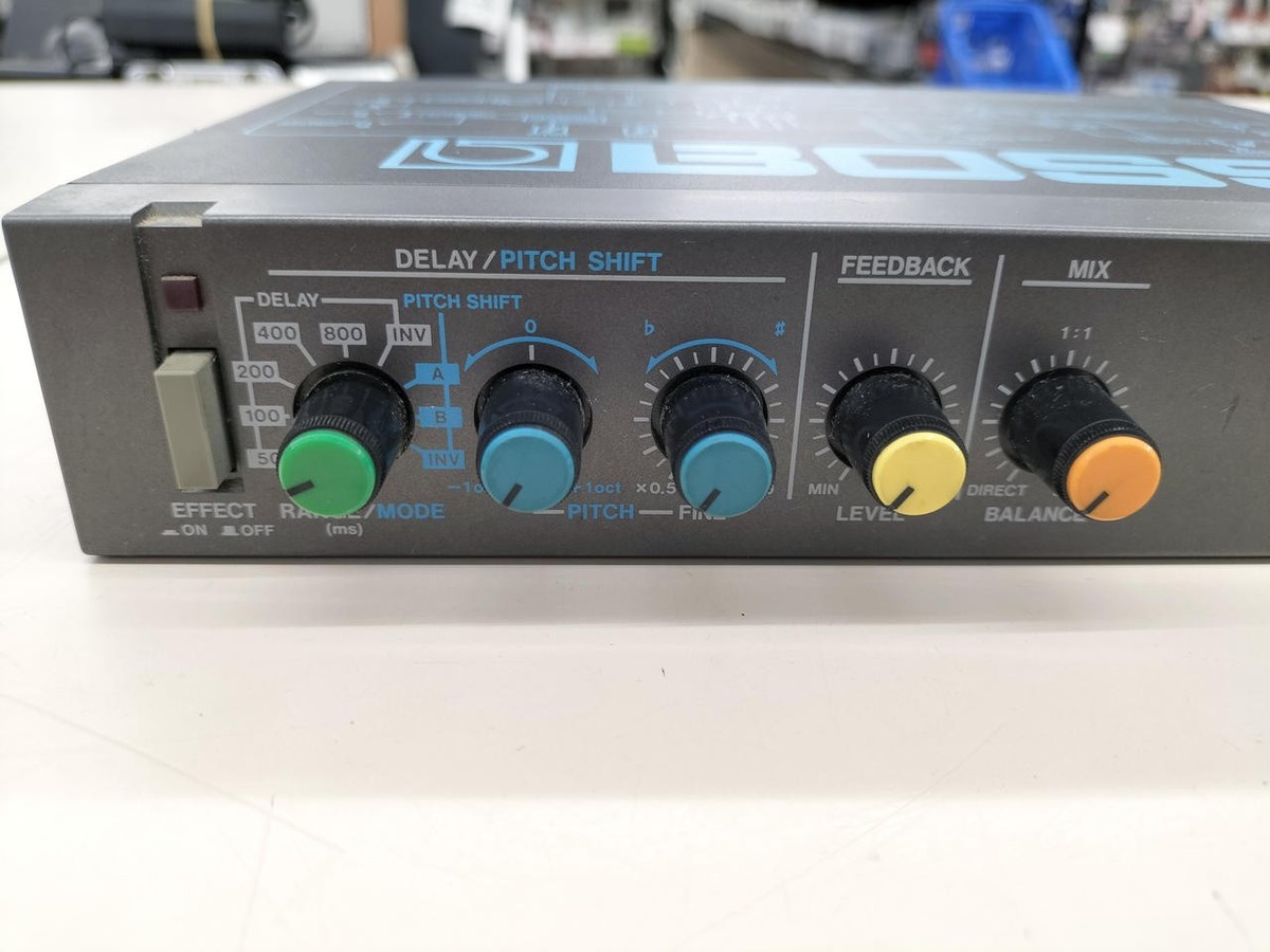 BOSS RPS-10 Digital Pitch Shifter Delay Micro Rack Guitar