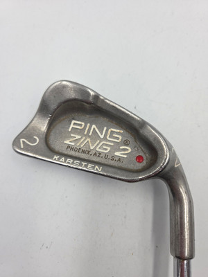 Ping Zing 2 2 Eisen, Stiff Flex Stahlschaft, Red Dot