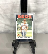 1986 JOHN FRANCO Topps MLB Sports Card #54 Cincinnati Reds Pitcher (NM-MT)