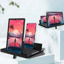 Horizontal and vertical screen magnifier for mobile phones for Movies, Vide H8V2