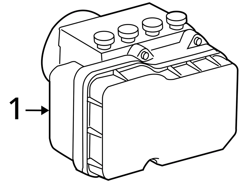 2008-2009 Scion Xd Abs Pump Control Module RKNJR - Image 4 of 4