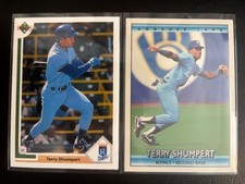 TERRY SHUMPERT Donruss + Upper Deck Cards - ROYALS