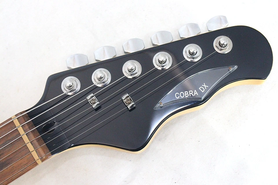 Burns LONDON Cobra DX Black Stratocaster 22f Tri-Sonic Vintage Rare Guitar Japan - Image 4 of 4