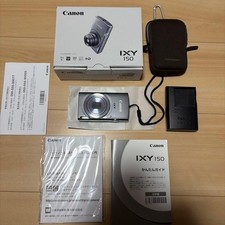 Canon IXY150 Silver Compact Digital Camera with Battery and Charger