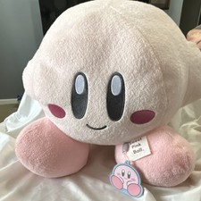Nintendo Kirby Pink Plush Stuffed Animal HAL Laboratory Kirby Adventures