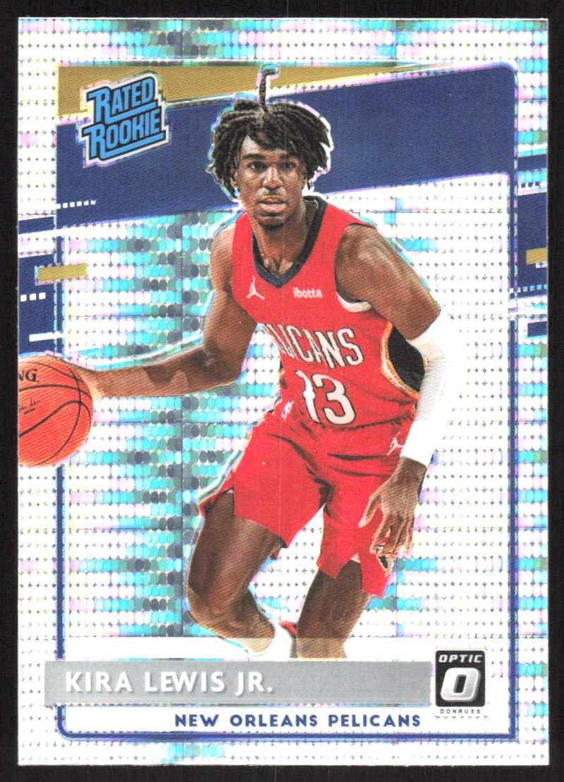 520I 2020-21 Donruss Optic #163 Kira Lewis Jr. Silver Pulsar