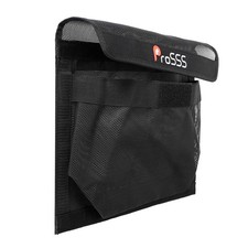 ProSSS Boat Storage Mesh Bag with Secure Closure Flap - 13.7" x 9.8" - Upgraded