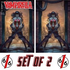 🔥🦇 VAMPIRELLA #12 TIAGO DA SILVA Vestido Comercial y Variante Virgen AB Set LTD 500