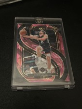 2024-25 Panini Select - Premier Level Reed Sheppard #181 Pink Cracked Ice /99