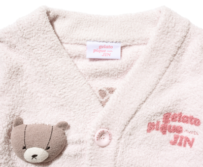 BTS JIN gelato pique Official Cardigan Pink Japan Limited Weverse