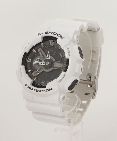 CASIO G-SHOCK GA-110GW-7AJF Big Case White & Black Series Watch