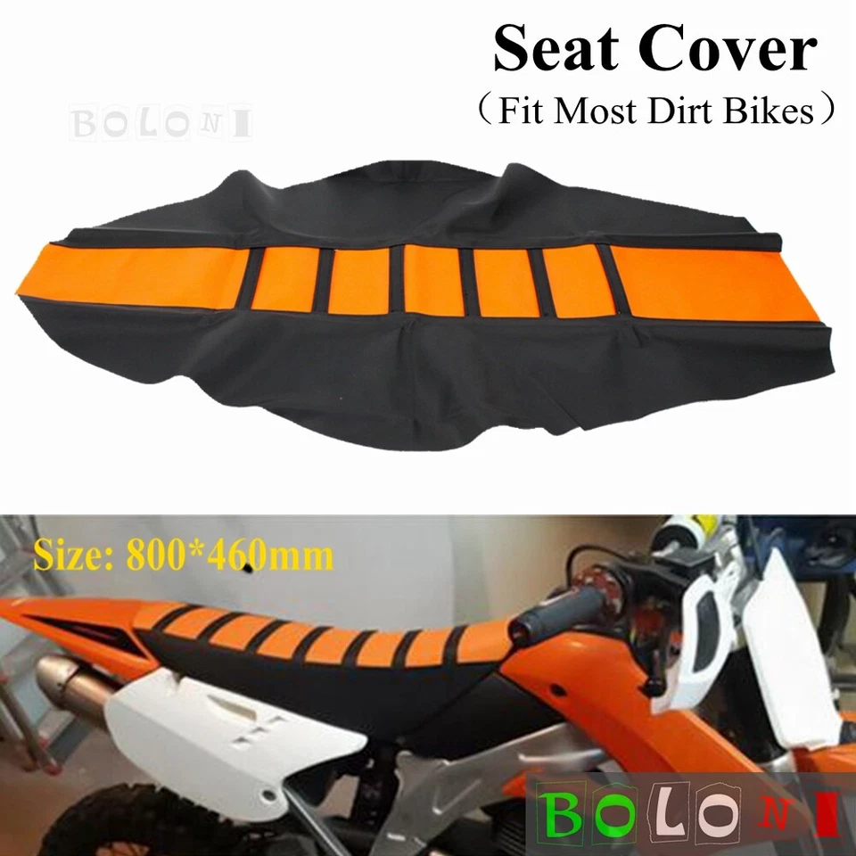 For KTM EXC XCW XC XCF 250 300 350 450 500 530 690 R Motocross Rubber Seat Cover — 第 2/4 张图片