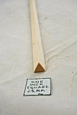 Triangle Molding   5/8" x 11/16" x 11/16"  basswood craft / model lumber  3pcs