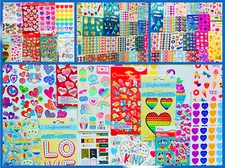 VALENTINE Themed Set 599+ Stickers Scrapbooking DIY Cards Planners Teacher Kids