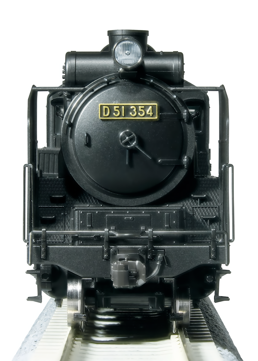 HO Kato 1-203 2-8-2 JNR Class D51 Mikado Tender Steam Locomotive