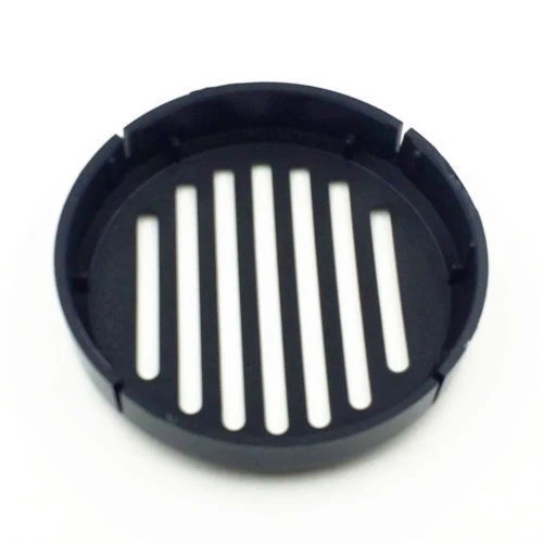 Cubierta de bocina redonda negra de 3,5"" para motocicleta Honda Shadow 700 Sabre 1100 VLX 600 Foto 3 de 3