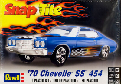 1970 Chevrolet Chevelle SS 454 SnapTite 1:25 Model Kit Bausatz Revell 1932