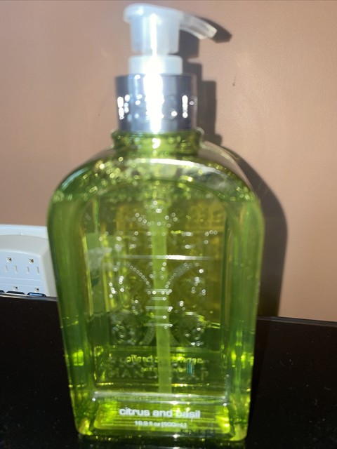 essenza citrus basil hand soap