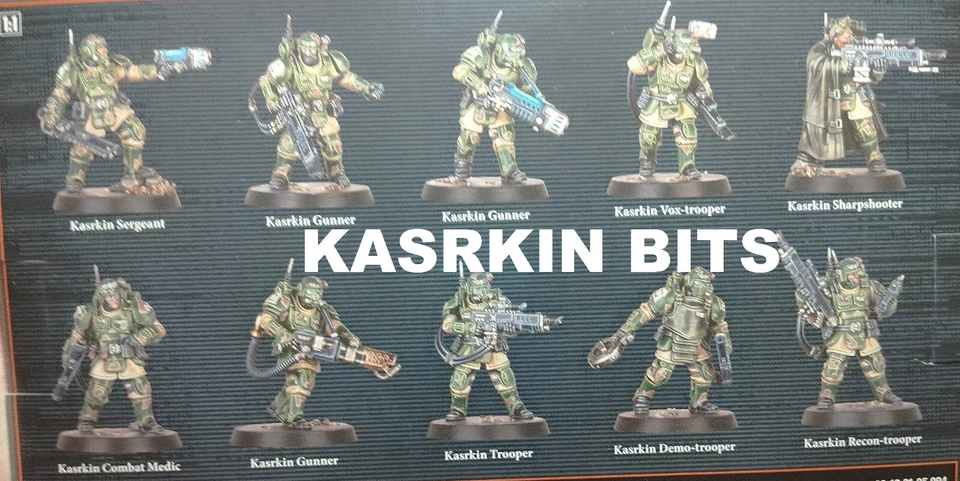 WARHAMMER 40K ASTRA MILITARUM KASRKIN BITS - Photo 1/1