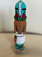 NATIVE AMERICAN HOPI  KACHINA  11.25"   MINERAL PAINTS UNSIGNED