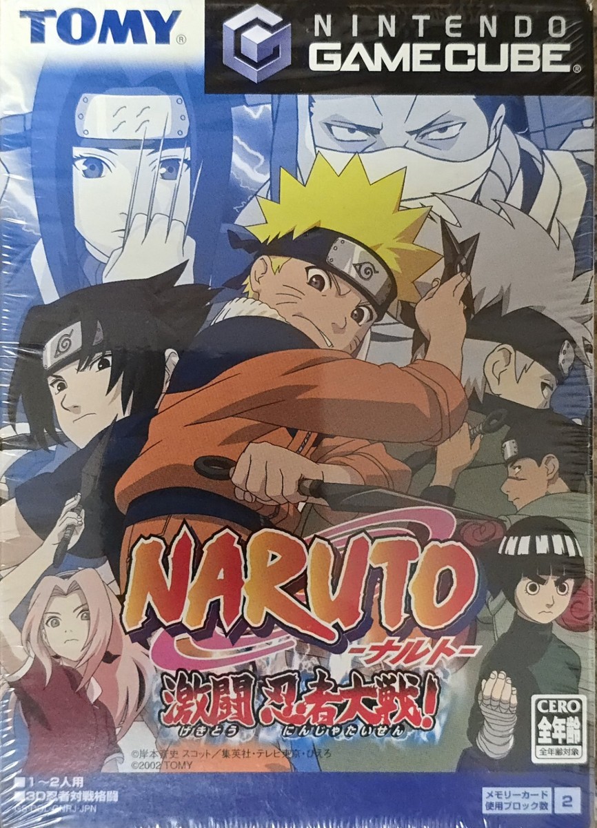 Naruto:Gekitou Ninja Taisen (GameCube, 2003 Japan Import