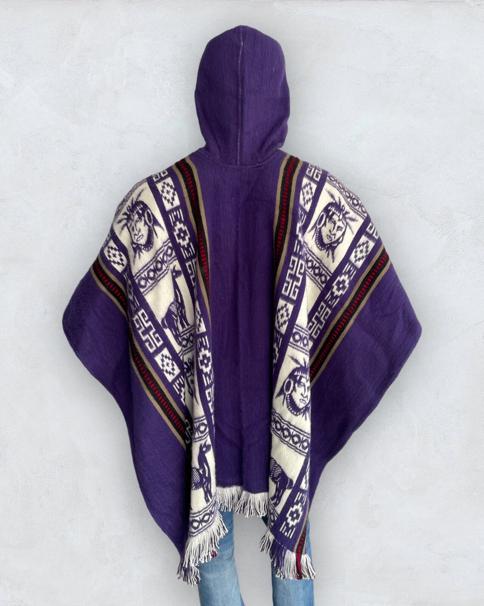 【値下中】HELLO LUPO poncho purple check 22aw 値下中】HELLO LUPO poncho purple check 22aw HELLO LUPO
