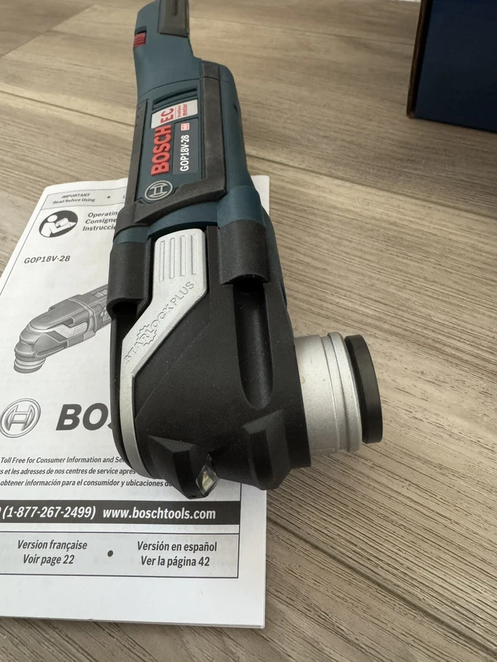 Bosch GOP18V-28N 18V EC Brushless StarlockPlus Multi-Tool (Tool Only) - (NEW) - Image 4 of 4