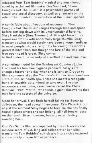 k.d. lang Motion Picture Soundtrack Even Cowgirls Get The Blues CASSETTE ALBUM - Picture 11 of 11