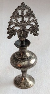 Rare ANTIQUE Eyeliner SURMA DANI KOHL Holder POT Collectible MIDDLE EASTERN