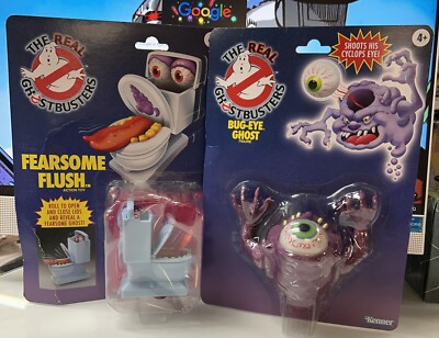The Real Ghostbusters Lot Fearsome  Flush Bug Eye Ghost Kenner RGB Hasbro