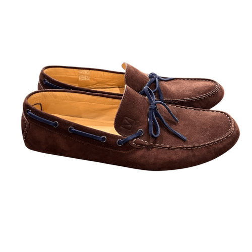 Viasinsa (Italy) Suede Leather Driving Loafers. Size 45/US 11.5 - Picture 6 of 11