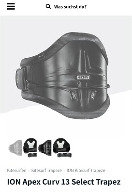 Kite Trapez ION APEX CURV 13 SELECT( NEU) Gr. 52/L