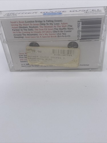 Mother Goose Gospel Cassette Brentwood Music 1988 Rare - Picture 2 of 10
