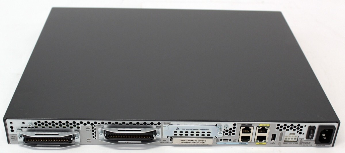 Cisco VG320 Analog Voice Gateway 48x FXS RJ21 VOIP Real Time Clock