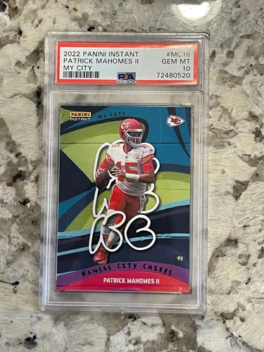 2022 Panini Instant Patrick Mahomes My City PSA 10