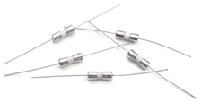 LOT OF 5 2A 250V 2A250V CERAMIC FUSES 3.6 mm x 10 mm SLOW BLOW AXIAL LEAD