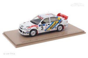 Spark S6520 1/43 Mitsubishi Lancer Evolution? #3 Rally Hong Kong Pechino 1995