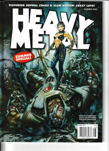 Heavy Metal Magazine Summer '09  feat. Luis Royo