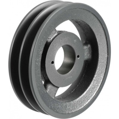 2AK61H Two Grooves Sheave Pulley, OD:6.1'' QD Bushing PULLEY for Duel V-Belt 2AK
