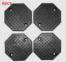 4PCS Octagon Heavy Duty Rubber Arm Pads Car Lift Accessories For 2 Post Lift