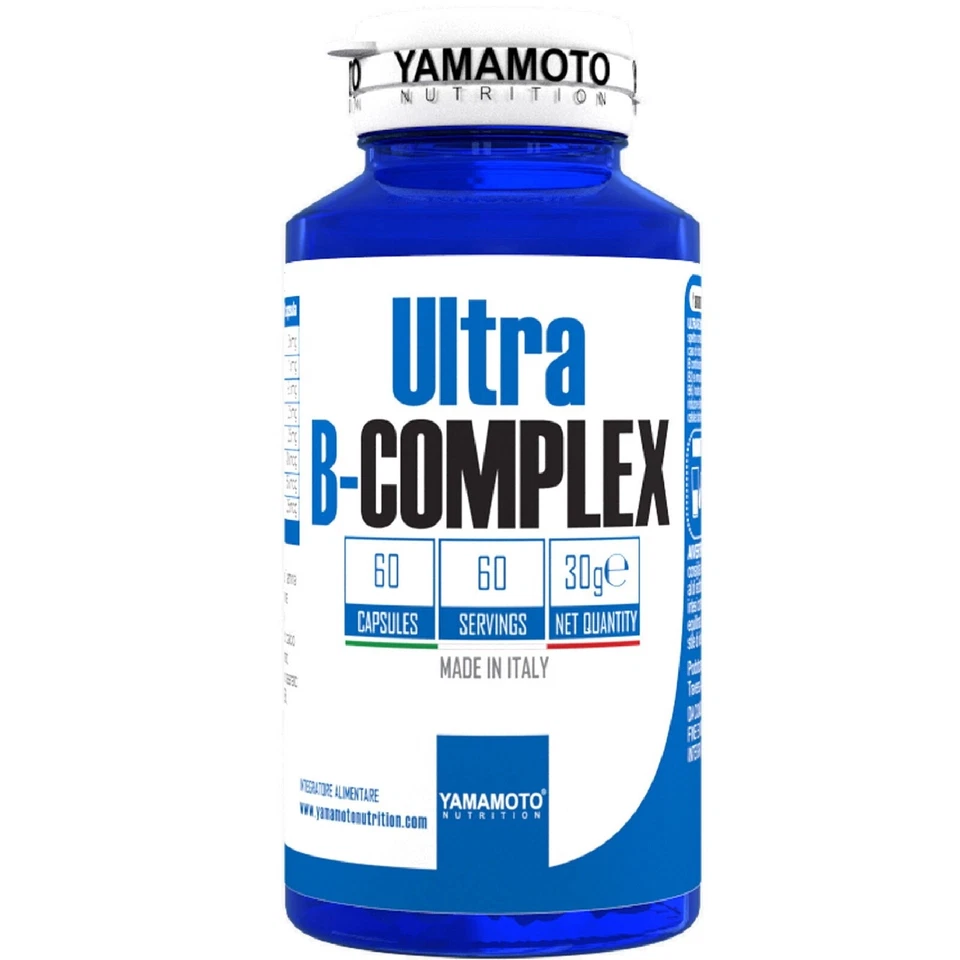 Ultra B-COMPLEX di YAMAMOTO NUTRITION 60 cps COMPLESSO VITAMINE B ALTO DOSAGGIO